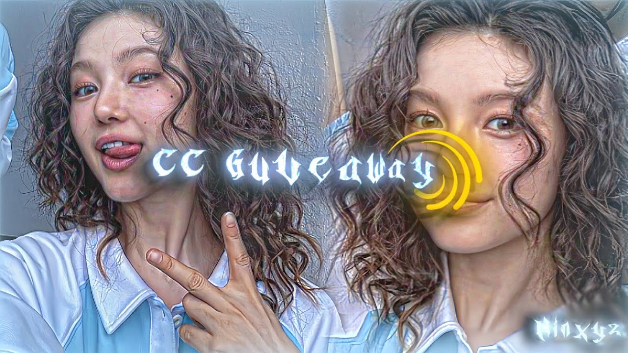 Mini CC Giveaway| alight motion | preset | 💙🤍 Please give me credits by just tagging me. 