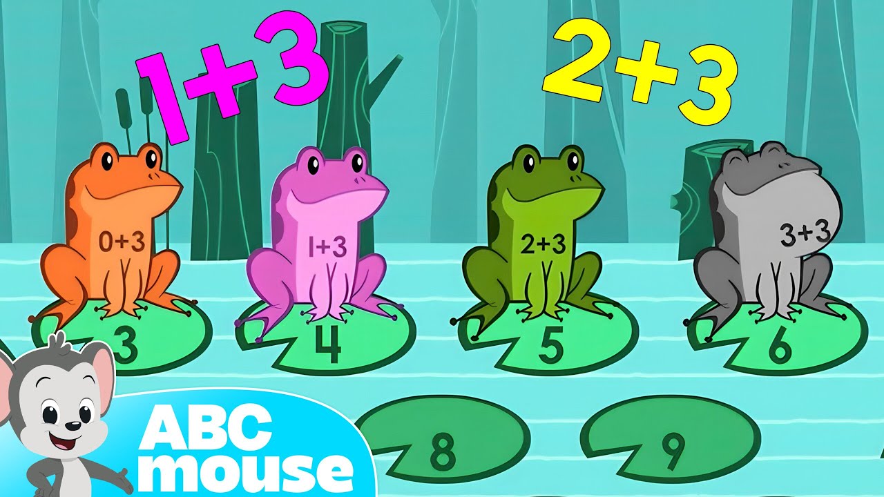 Aprender a Sumar es Divertido 🐸➕ | Matemáticas para niños 🤪🎶 | ABCmouse