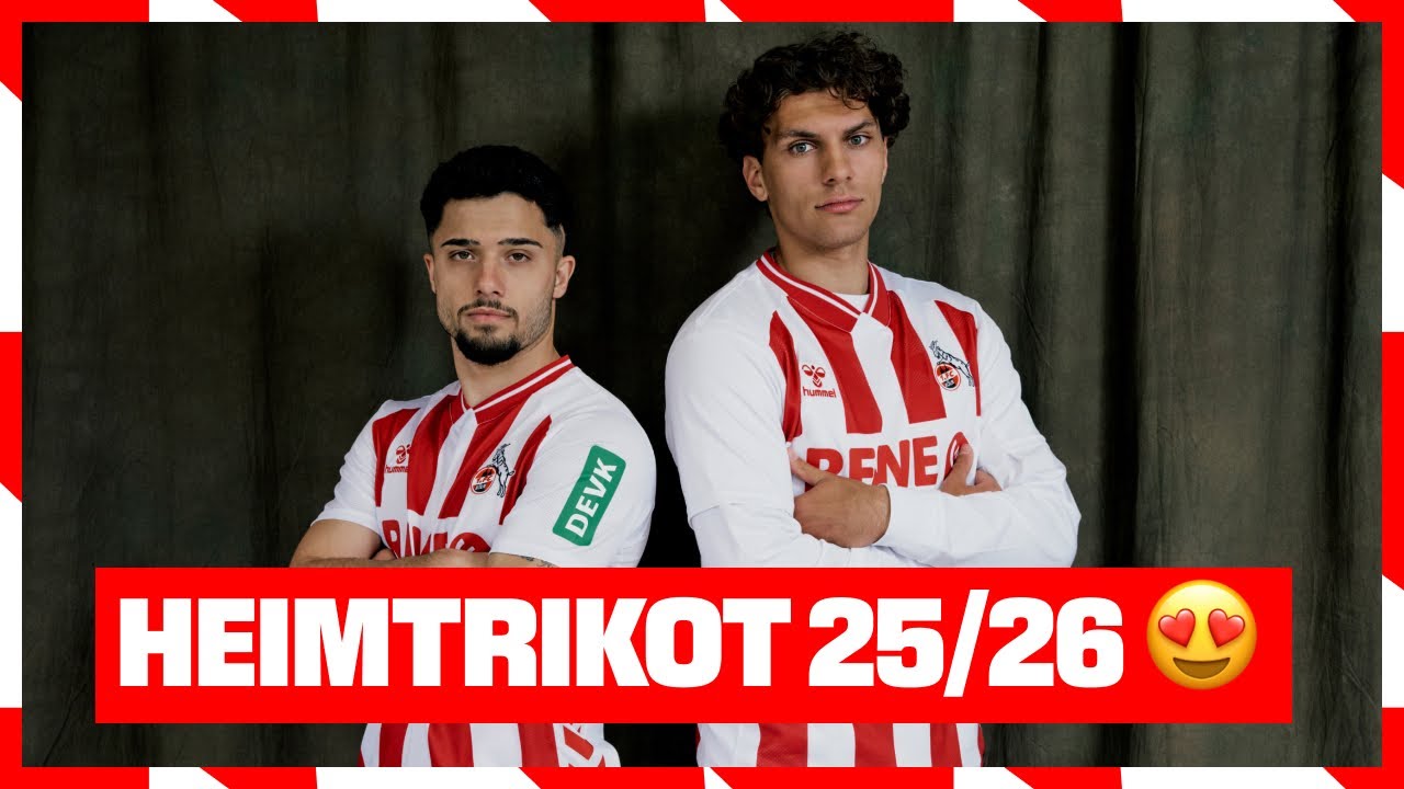 NEUES FC-HEIMTRIKOT 😍 | Saison 2025/26 | 1. FC K&ouml;ln
