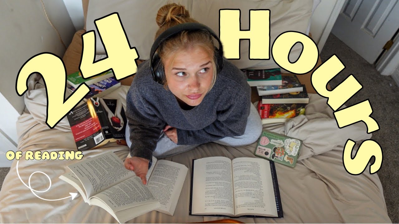 How much can I read in 24 hours ??📖⏱️…24 hour readathon!!