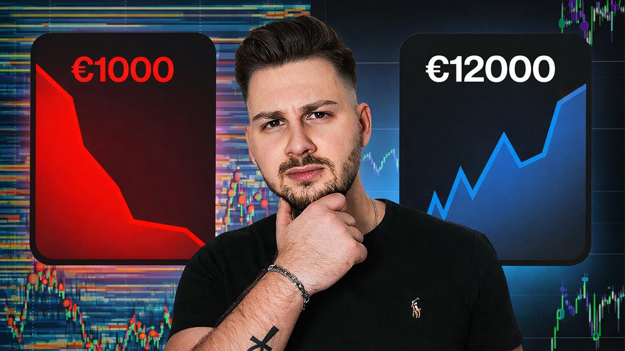 Превратил 1000 долларов в 12000 за 8 дней с помощью Orderflow Trading, используя Deepcharts.