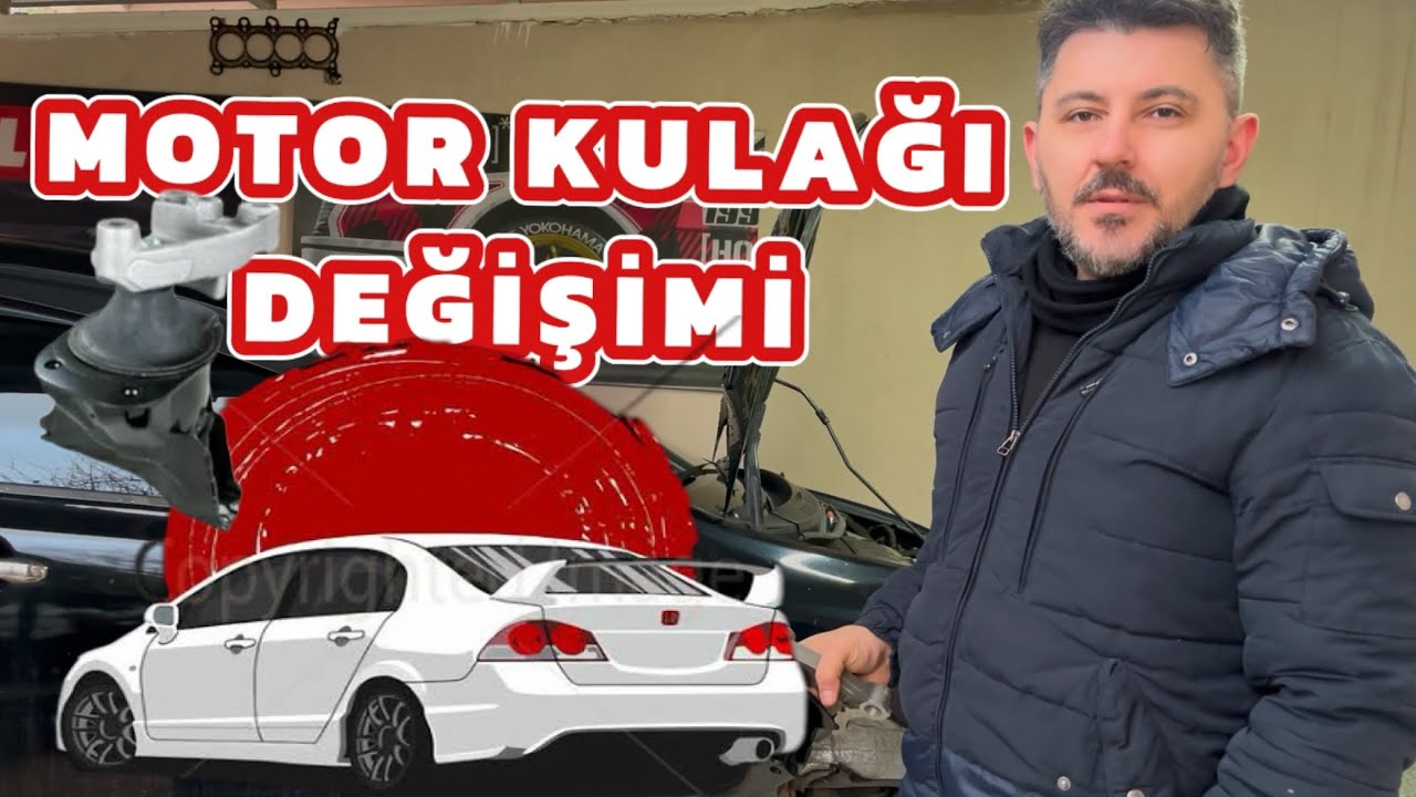 Honda Civic fd6 Sağ Yağlı Motor Kulağı Değişimi