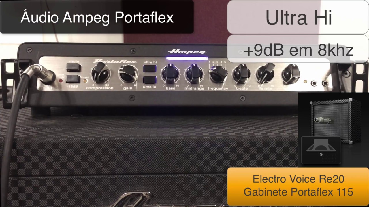Ampeg Portaflex - Ep. 05 - PF500 Na Prática [SOM]
