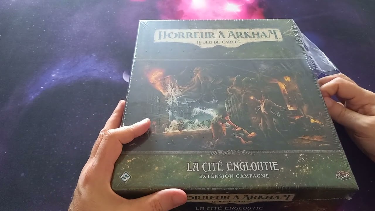 Unbox Campagne de la cité engloutie Horreur à Arkham jce