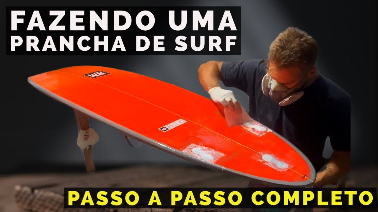 Como fazer uma Prancha de Surf em Casa: Passo a Passo