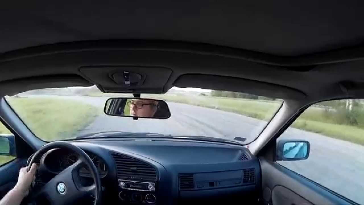 Mācam braukt jaunajam stūrmanim un pa&scaron;i mācamies BMW 320
