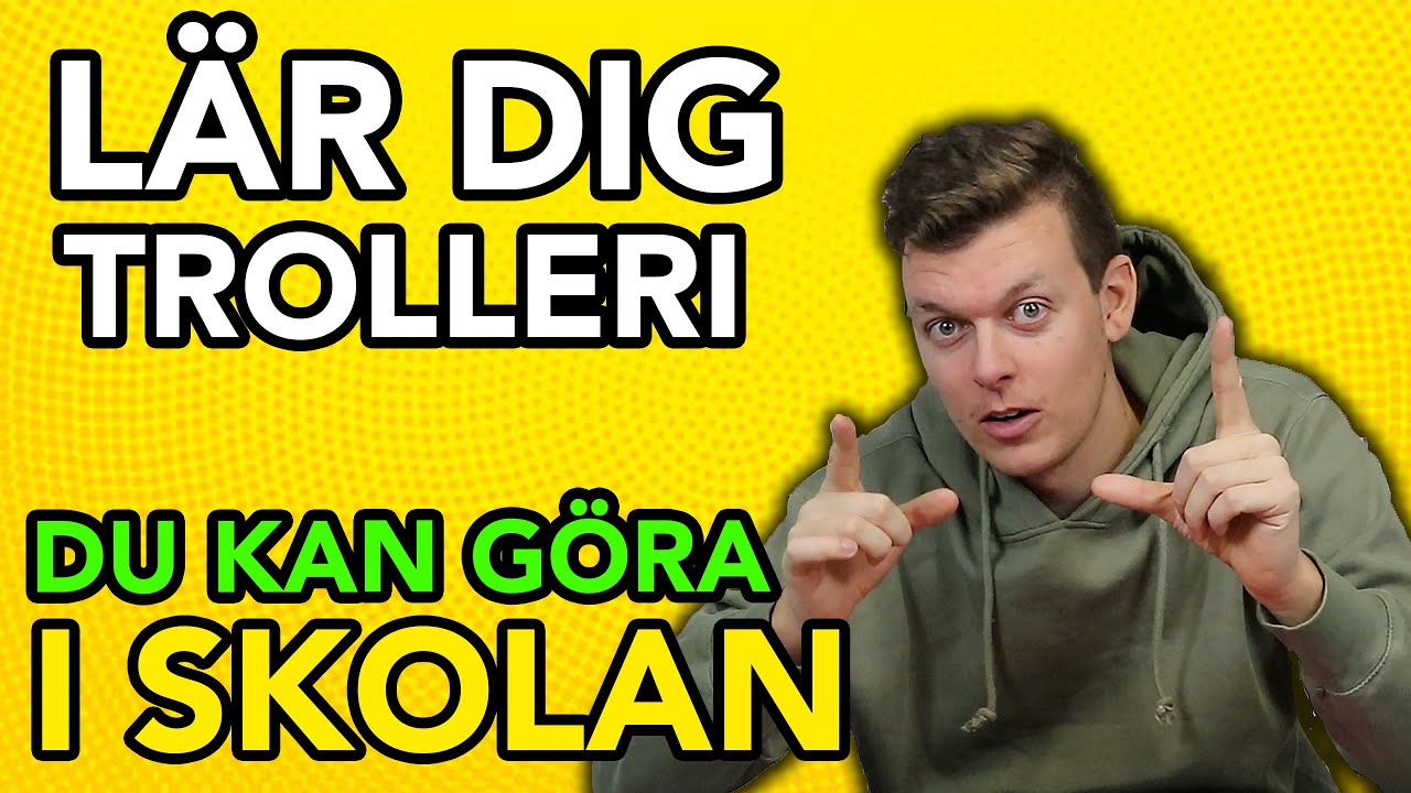 LÄR DIG 3 ENKLA TRICK DU KAN GÖRA I SKOLAN