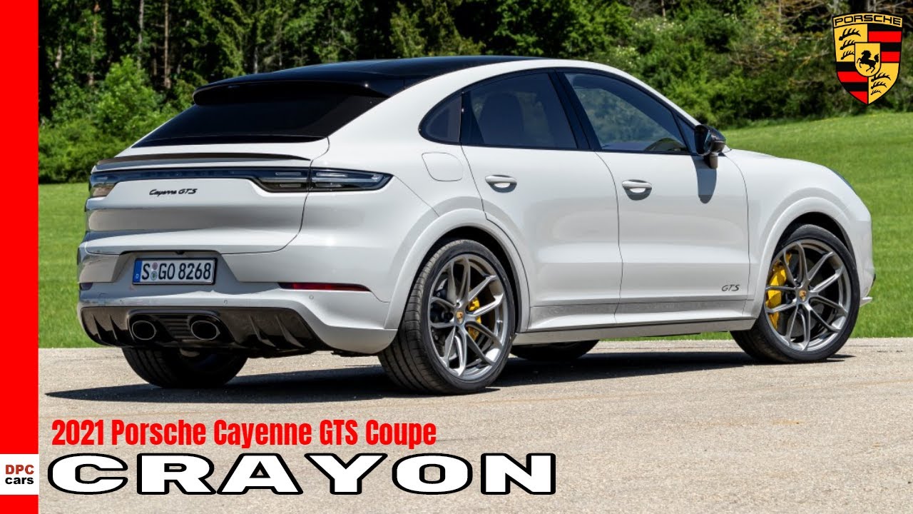 2021 Porsche Cayenne GTS Coupe in Crayon Color