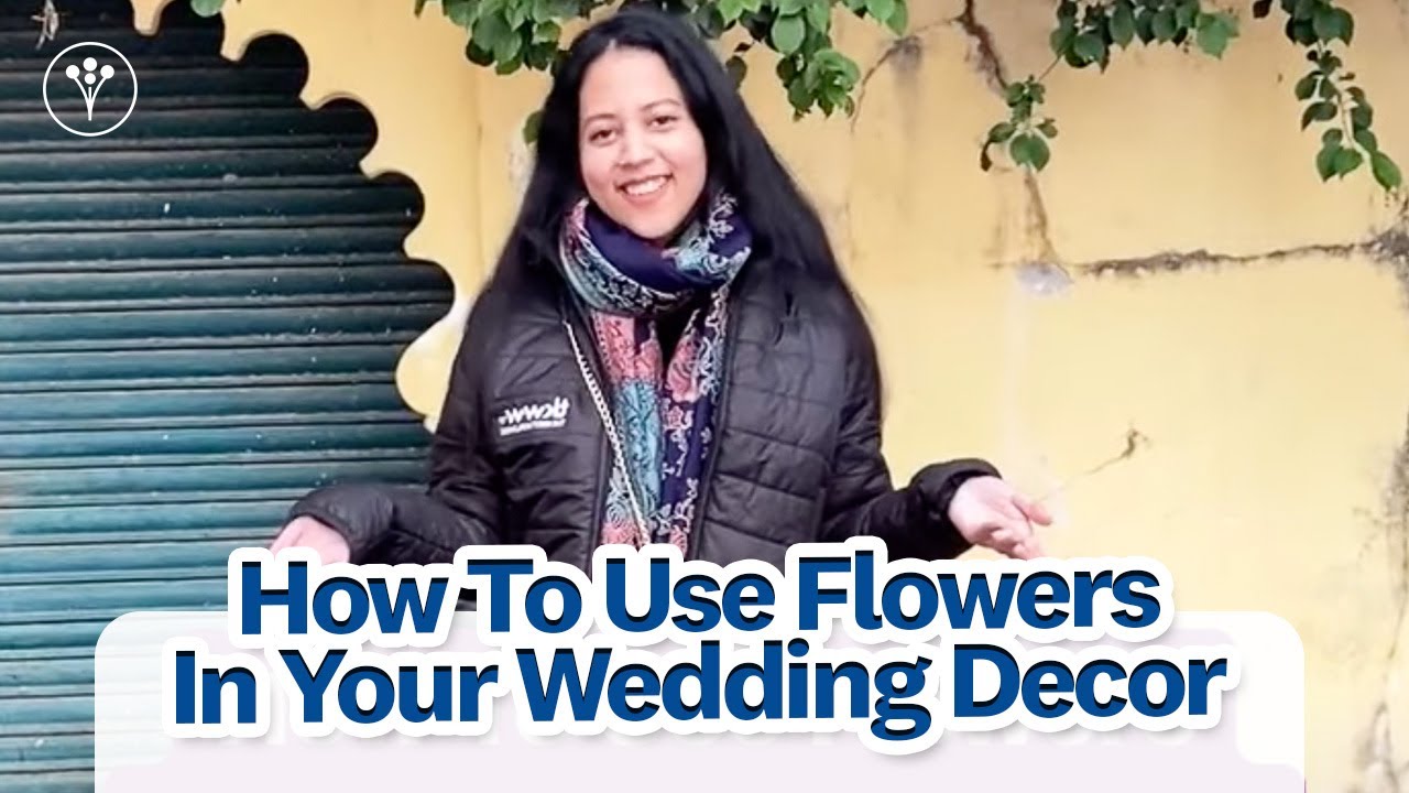 How To Include Marigold Flowers In Your Wedding Decor | DIY Wedding Decor | Floral Wedding Decor