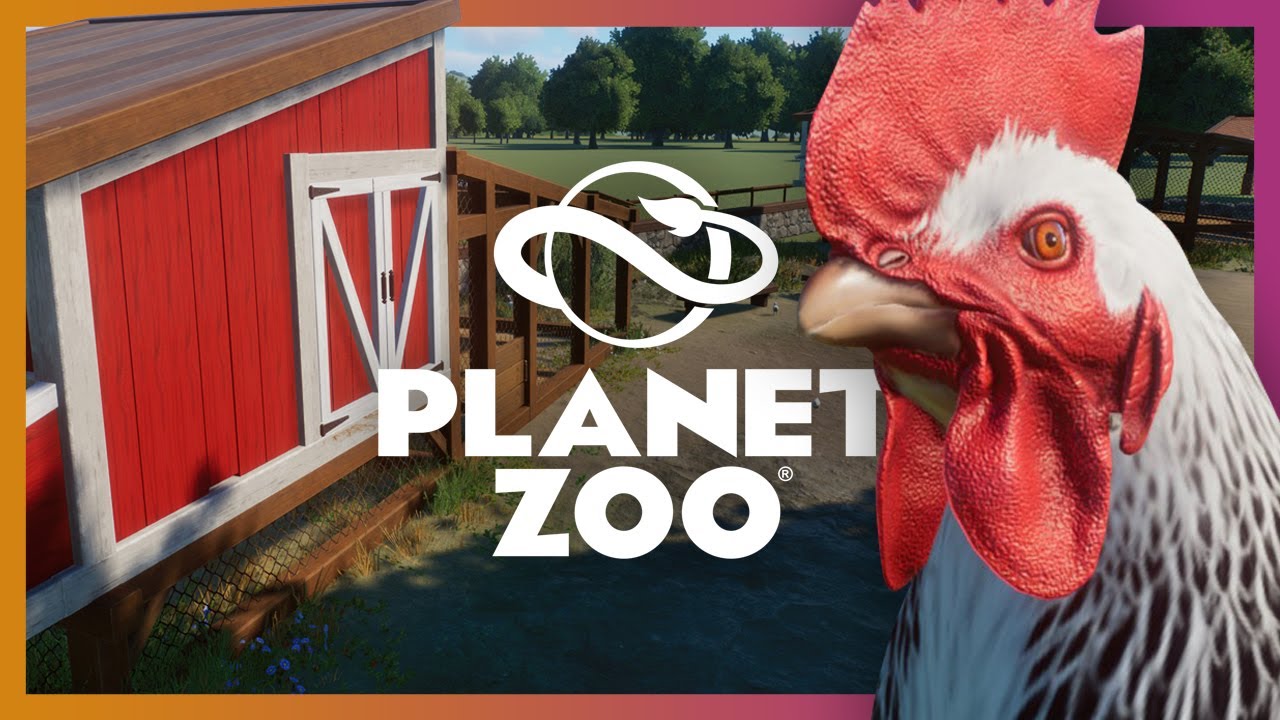 Sussex Chicken Habitat | Planet Zoo Barnyard Pack