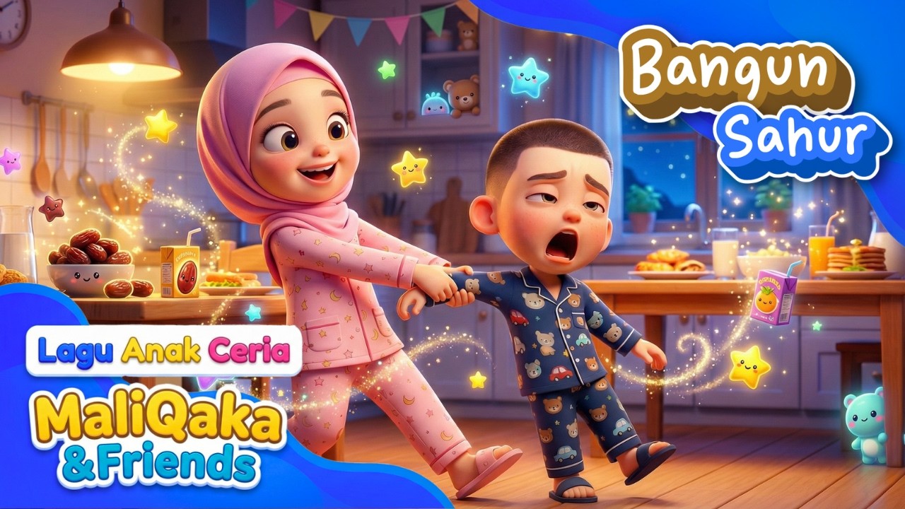 Bangun Sahur 🎵 | Lagu Anak Ramadhan | Lagu Anak Indonesia