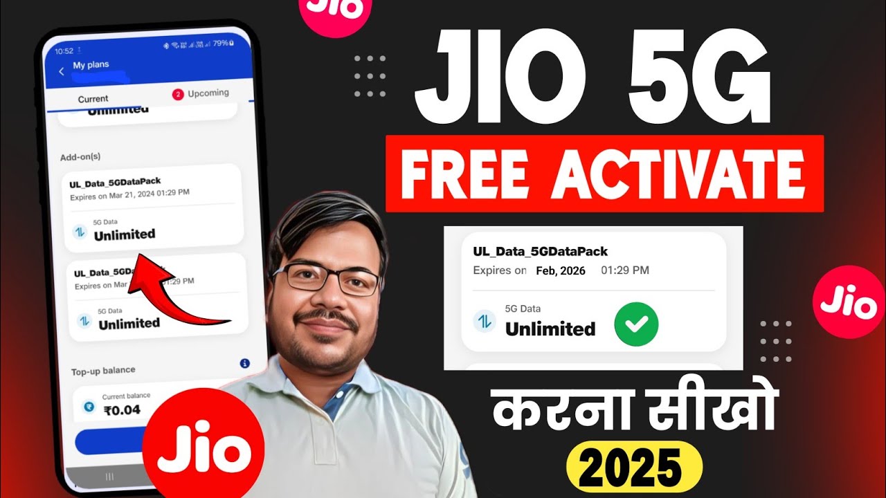 Jio 5g activate kaise kare | How to activate jio 5g unlimited data | jio ko 5g chalu kaise karte hai