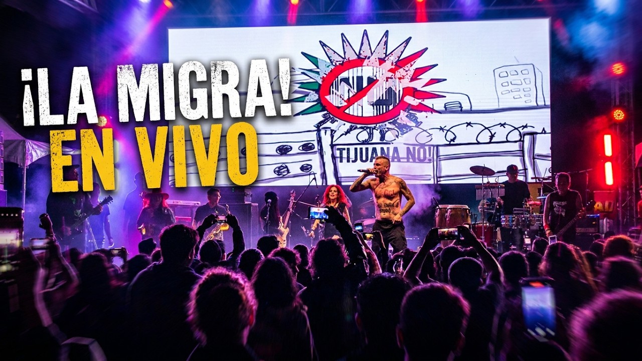 Tijuana No! - La Migra + Bailó Berta # Feria del Libro de Tijuana @ El Trompo | Tijuana 15/Jun/2025