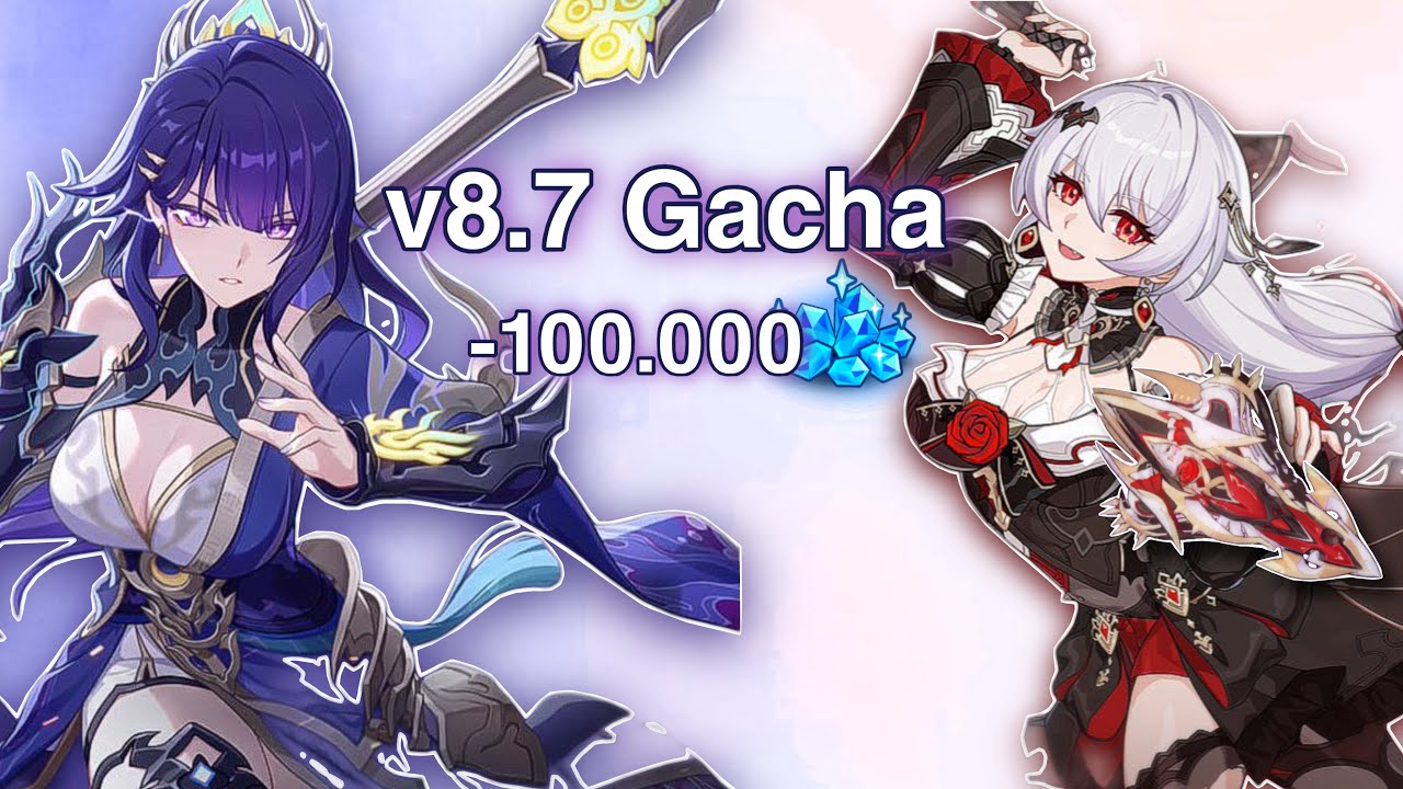 Watch this for good luck - Xentinel Mei and Luna Divine Key Gacha | Hi3rd v8.7 