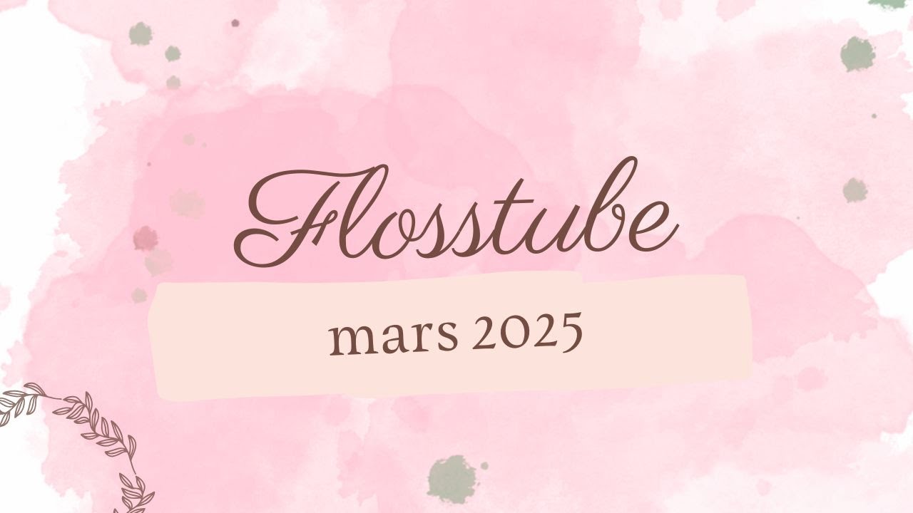 Flosstube bilan mars 2025 - 31 WIP et un fini 😳 #flosstube #pointdecroix #crossstitch #puntodecruz