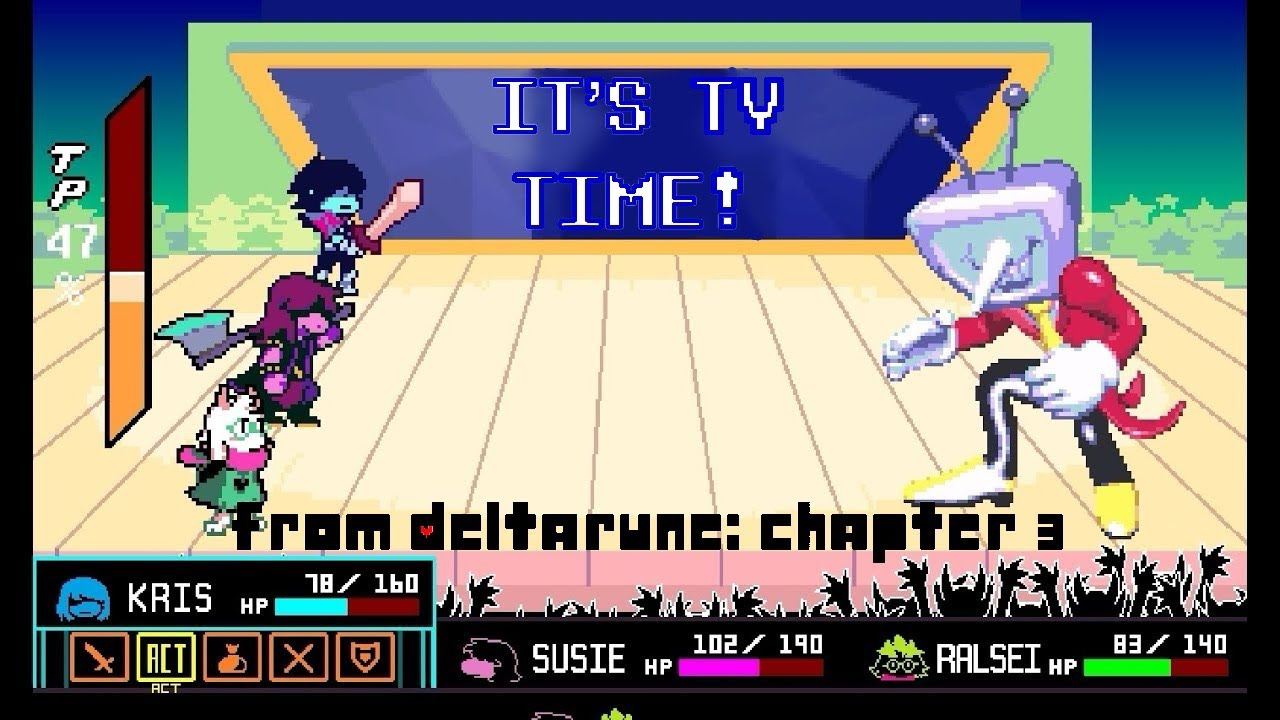 It’s TV Time! from Deltarune: Chapter 3 (Berlin’s Cover)