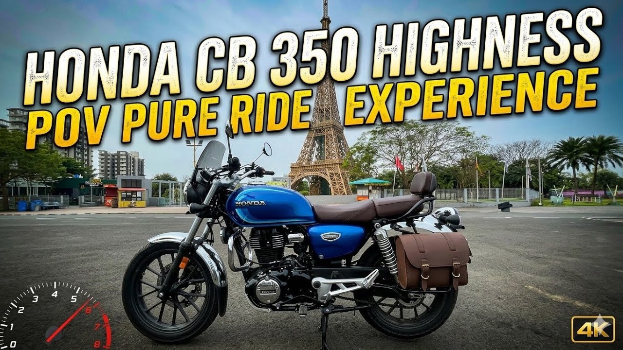 2026 Honda CB 350 HIGHNESS | POV Pure Riding Experience @hondabigwingindia @honda2wheelersin
