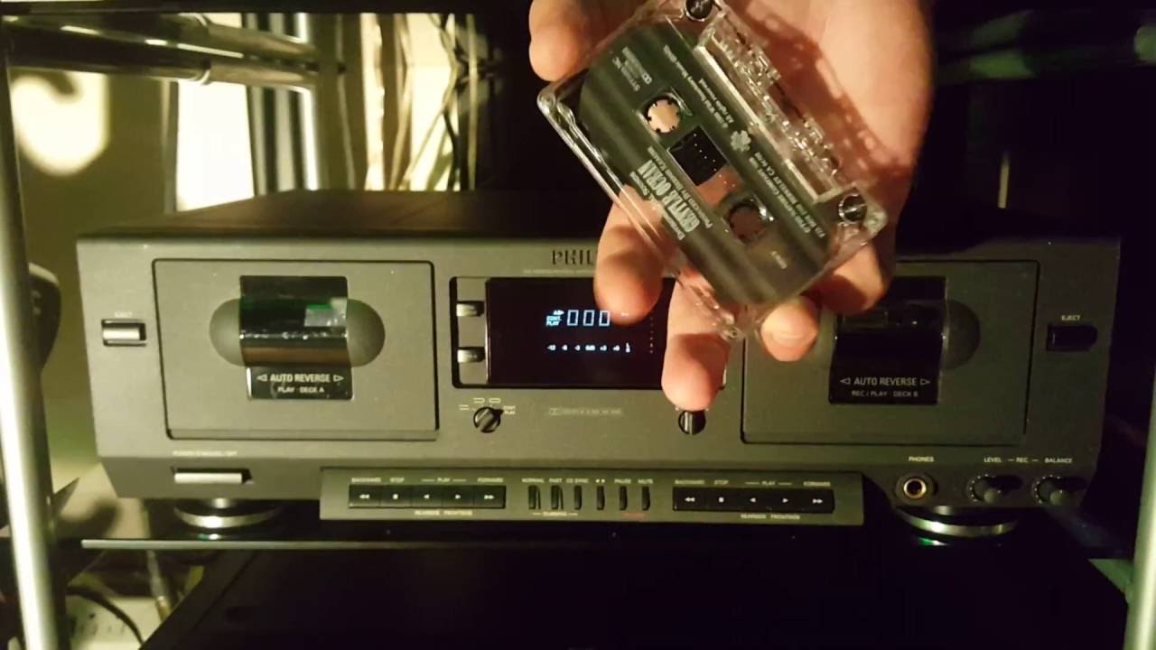 Philips FC930 900 Series Dual Stereo Cassette Double Deck Tape Player Recorder HX-Pro