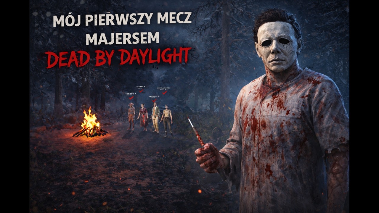Moja pierwsza gra Majersem zobacz jak mi poszło [DEAD BY DAYLIGHT]