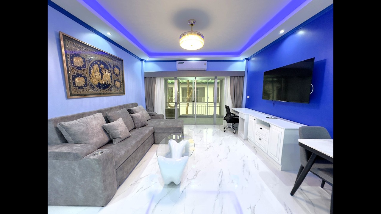 Baan Suan Lalana Condo - fully refurbished 1 bed