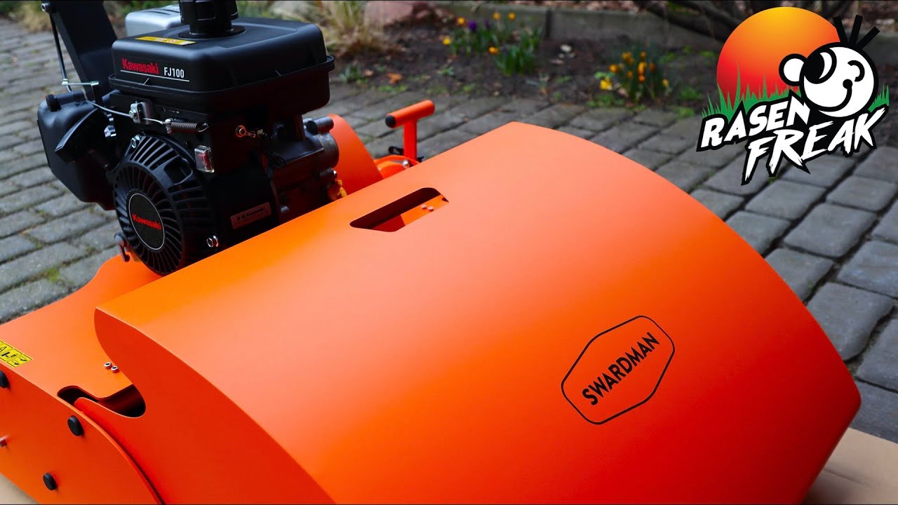 Unboxing SWARDMAN Edwin 2.1 - der neue Spindelmäher von Swardman