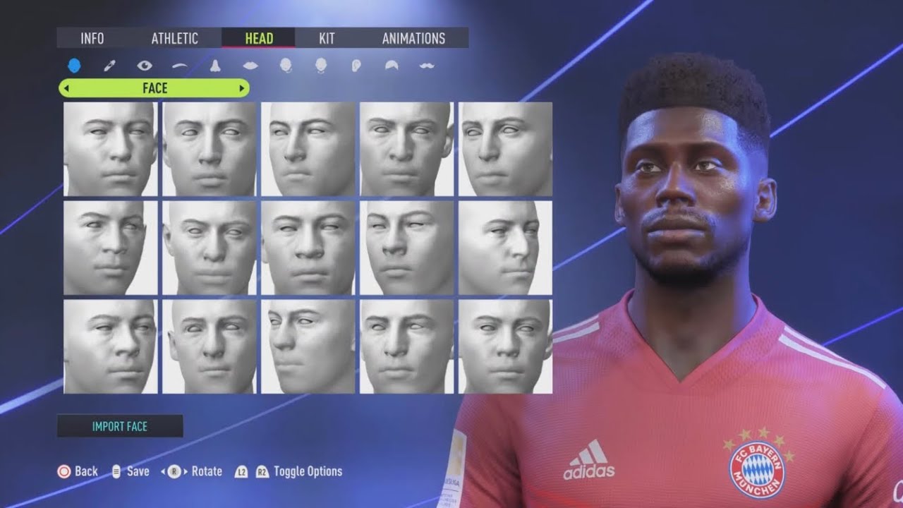 FIFA 23 How to make Alphonso Davies Pro Clubs Look alike
