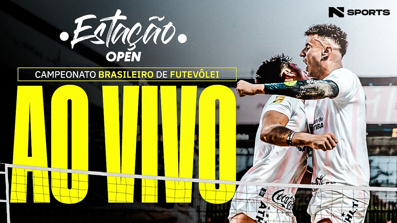 🔴 AO VIVO E COM IMAGENS | CAMPEONATO BRASILEIRO DE FUTEV&Ocirc;LEI: ETAPA ESTA&Ccedil;&Atilde;O OPEN | DIA 1