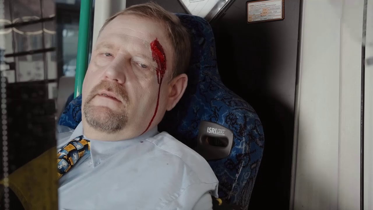 Busrettung - Stoppen des Motors
