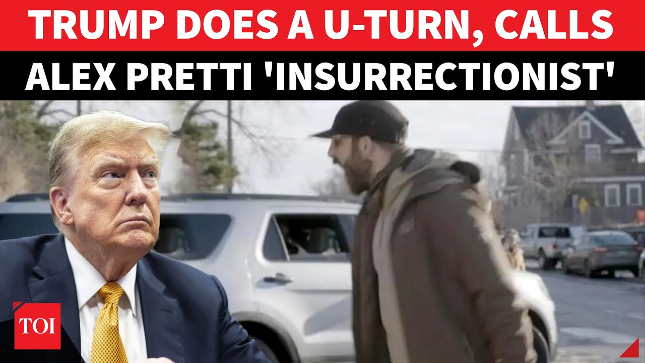 Trump Makes Shock U-Turn On Minneapolis Nurse Alex Pretti Killed By ICE; After 'LOVE YOU', Now He...