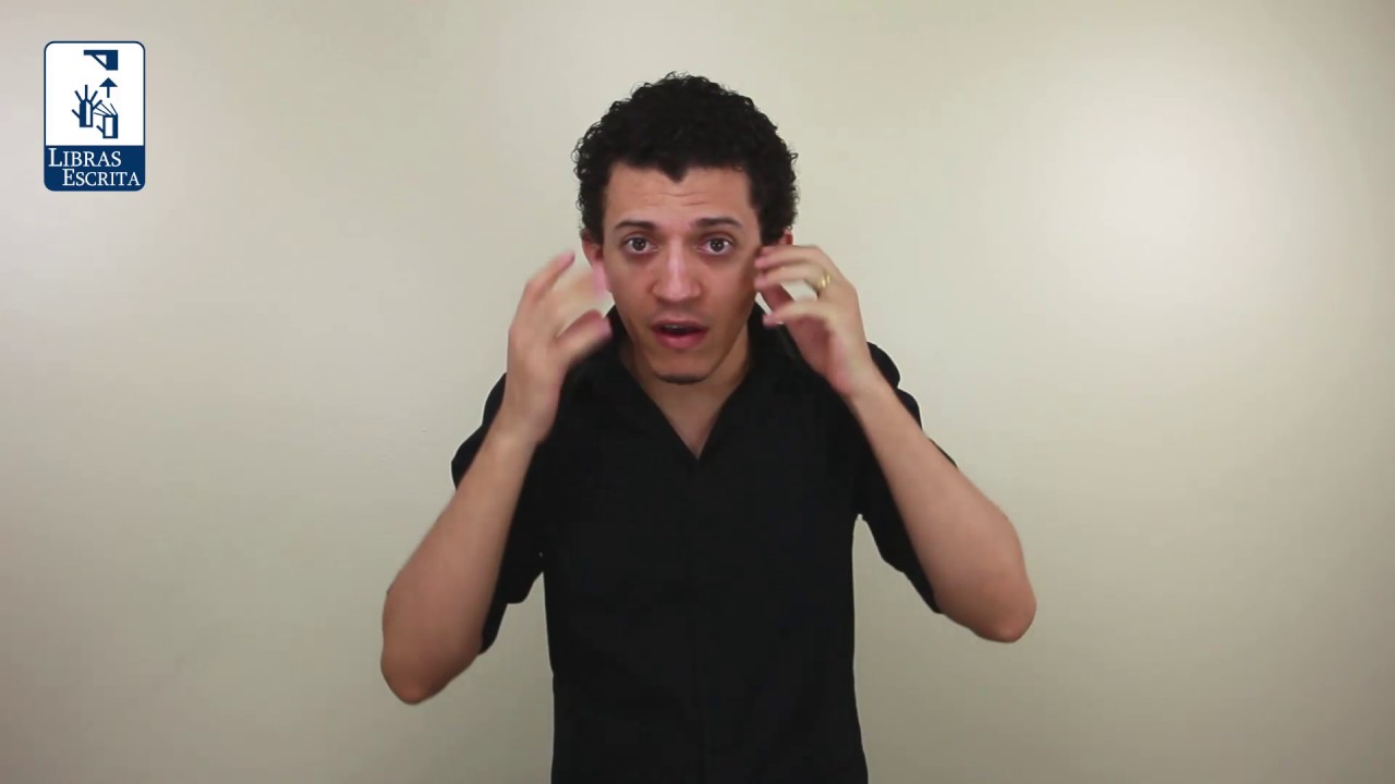 Como se diz o Verbo PODER X NÃO PODER em Libras  Madson Barreto - Universidade da Libras (Unilibras)