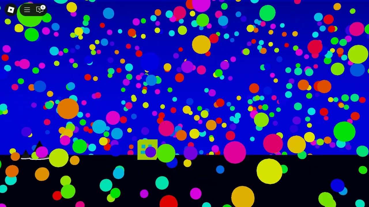 playing geomantry dash but in roblox