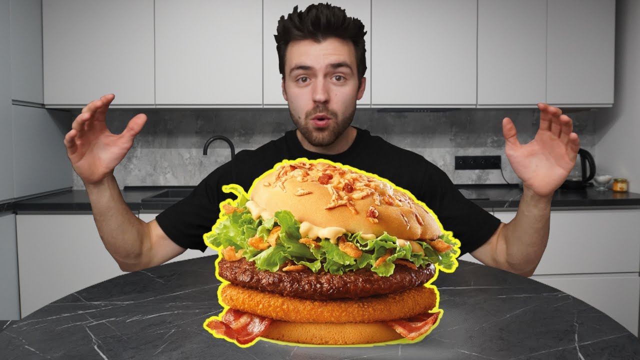 Zrobiłem GIGA MEGA BURGER DRWALA  *+2 KG*