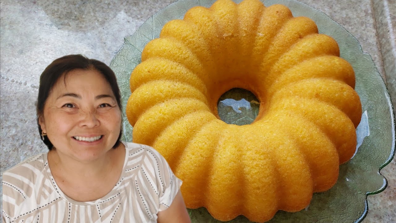 HOJE FIZ BOLO DE FUBÁ DE MASSA COZIDA | DIFERENTE MAIS ÚMIDO |  mostrando horta e galinhas felizes