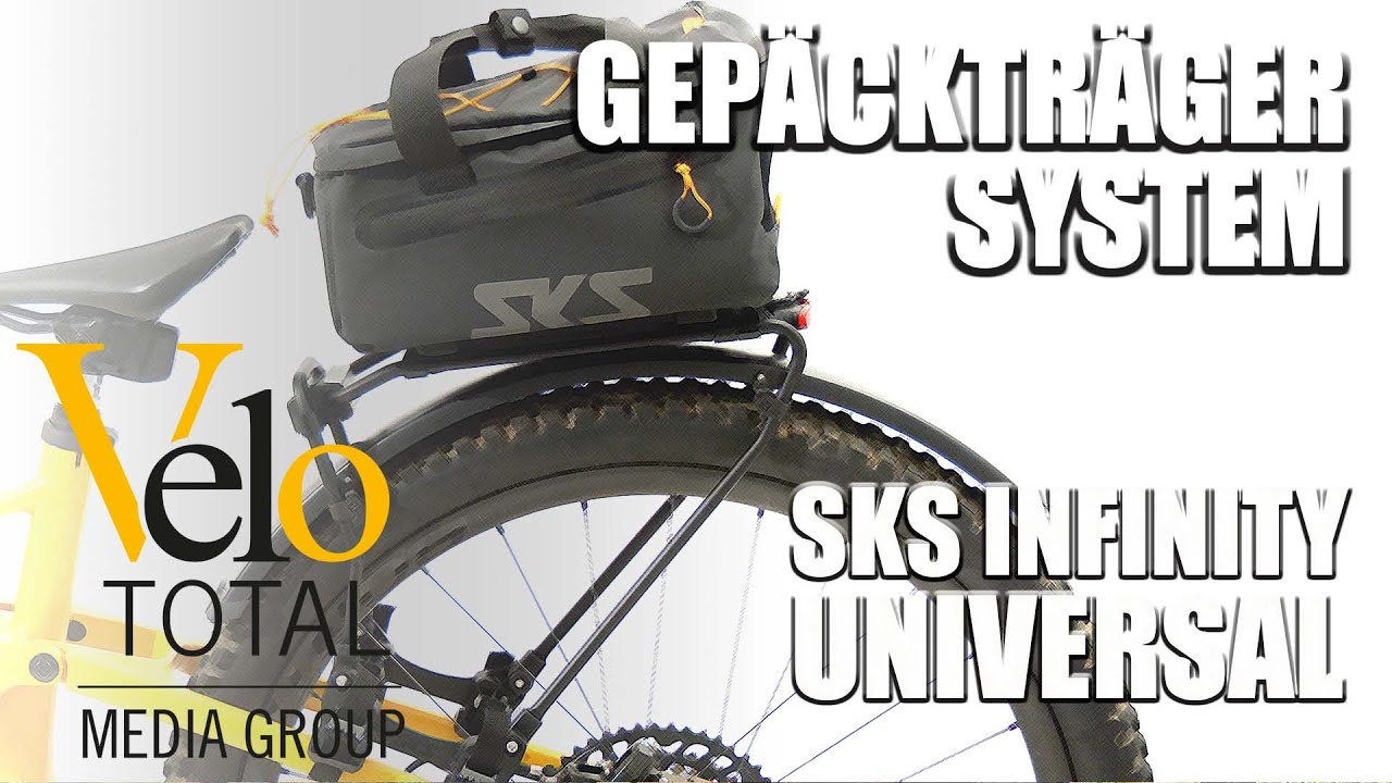 Infinity Universal: Universelles Gepäckträgersystem von SKS