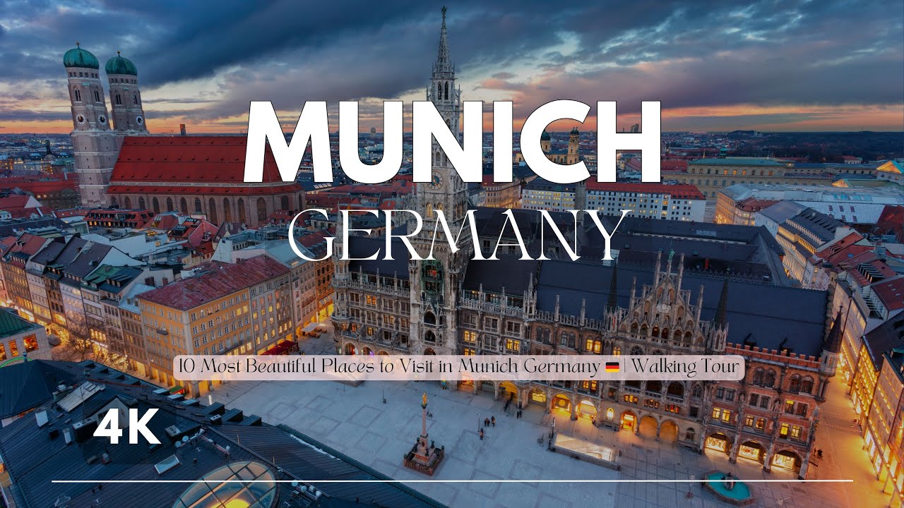 10 Most Beautiful Places to Visit in Munich Germany 🇩🇪  | Walking Tour