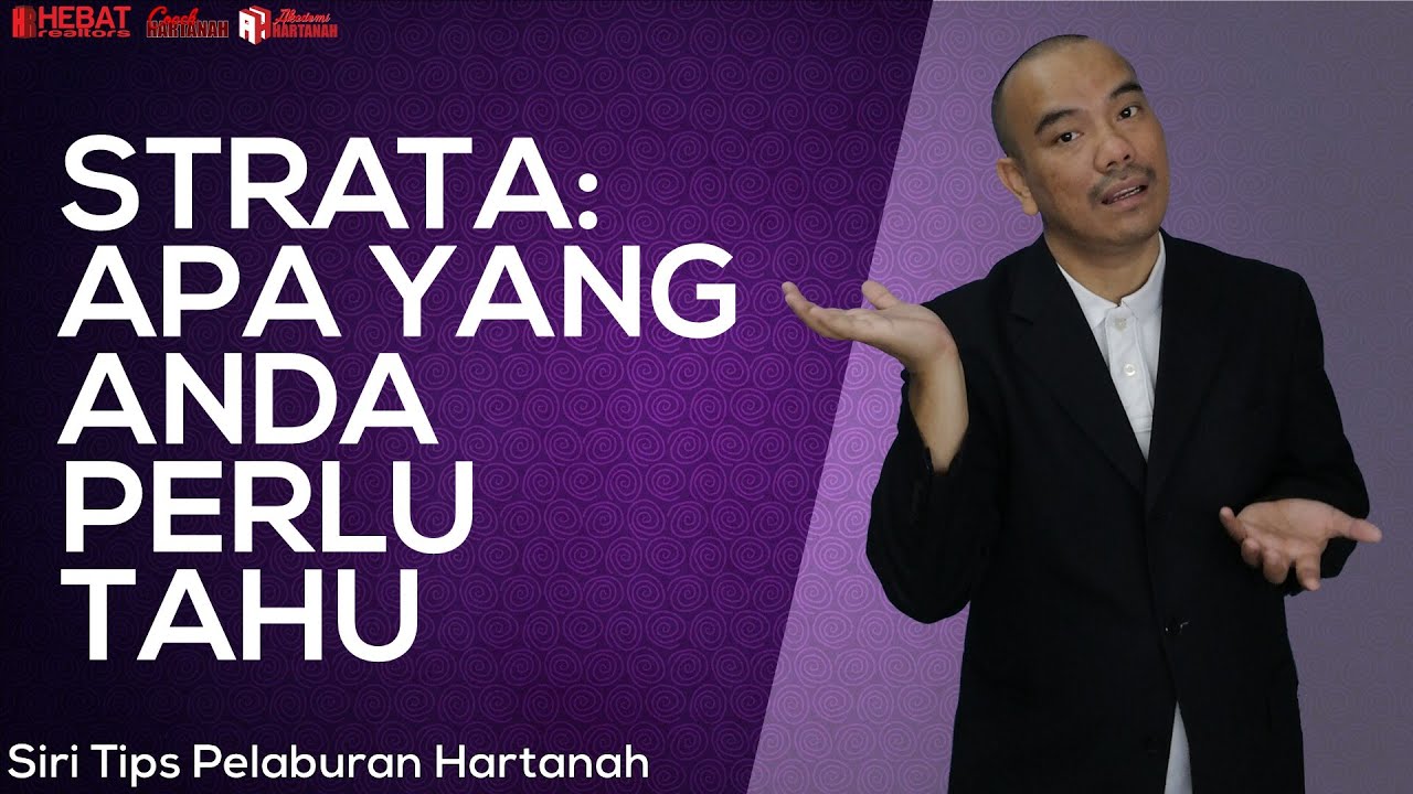 6 Perkara Pemilik Hartanah Strata Perlu Tahu | #CoachHartanahTV
