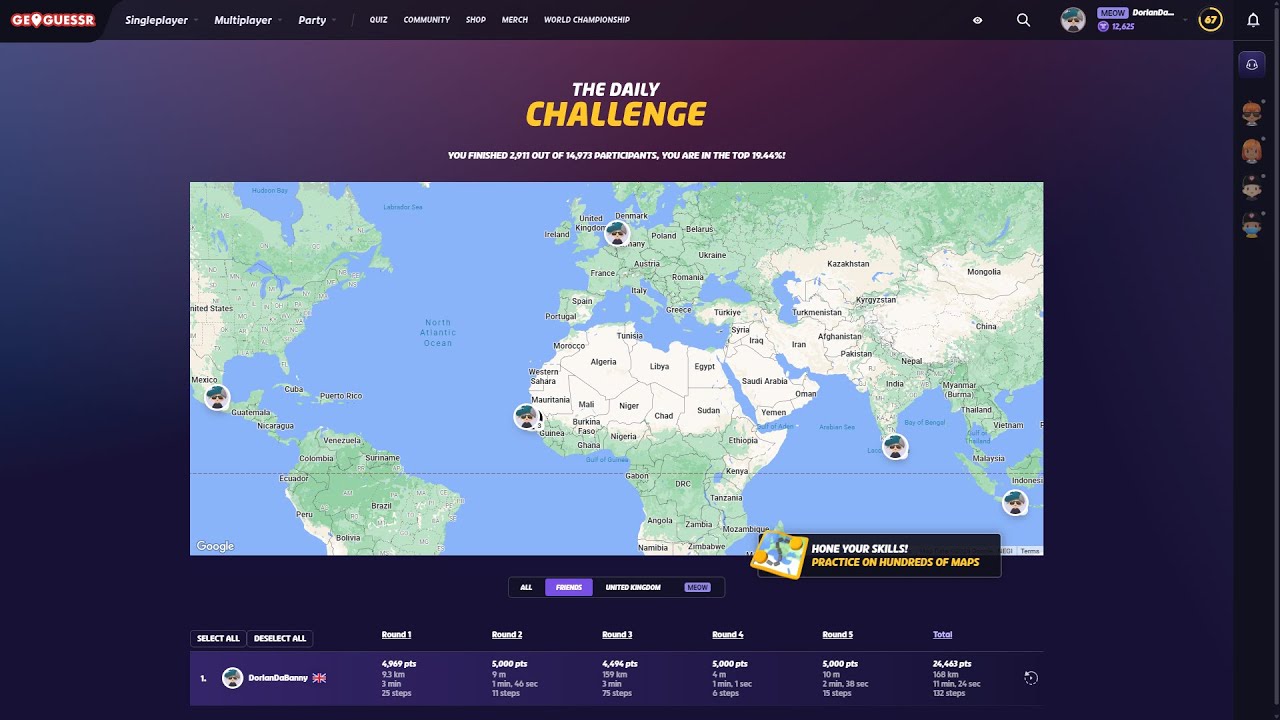 geoguessr daily challenge #127 (25/1/2026)