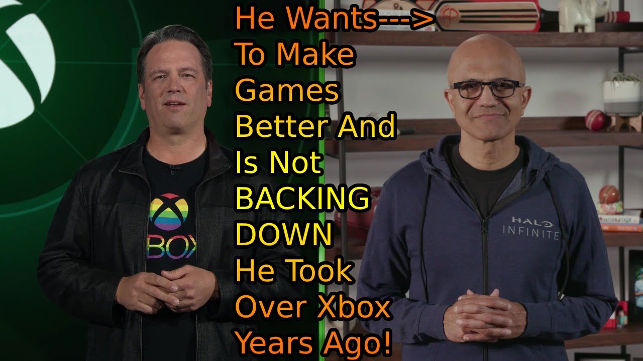 Xbox Has Been Lead By Satya Nadella. He Wants To Make Gaming Better And Dominate PlayStation! PROOF!