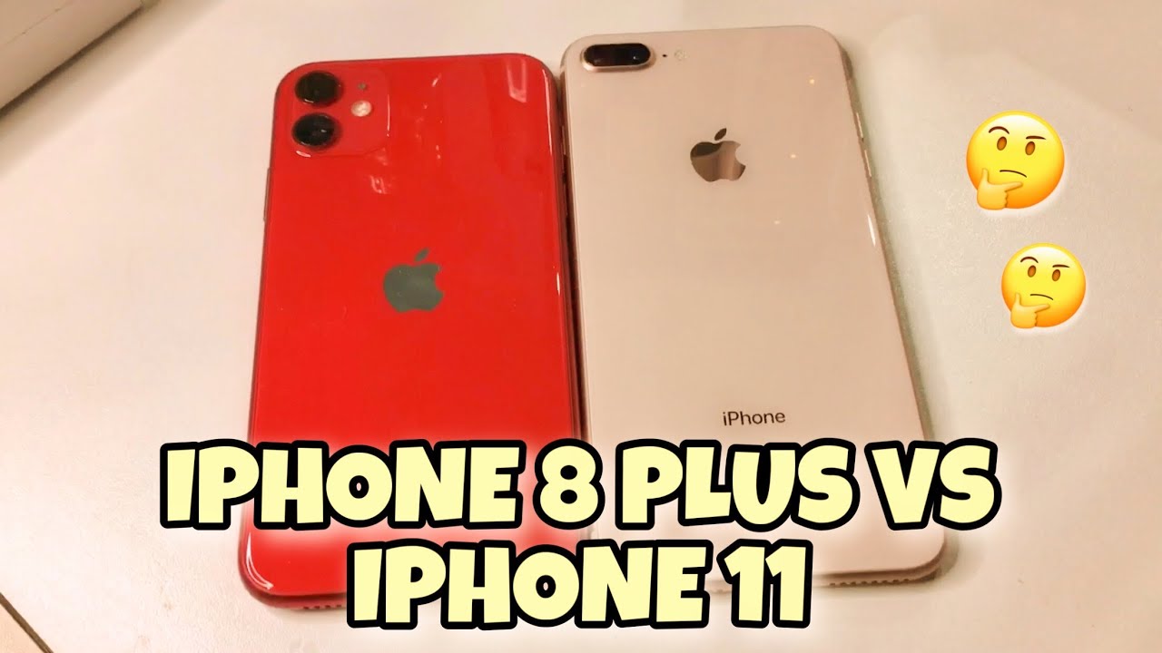 IPHONE 11 VS IPHONE 8 PLUS QUAL ESTÁ VALENDO A PENA!!