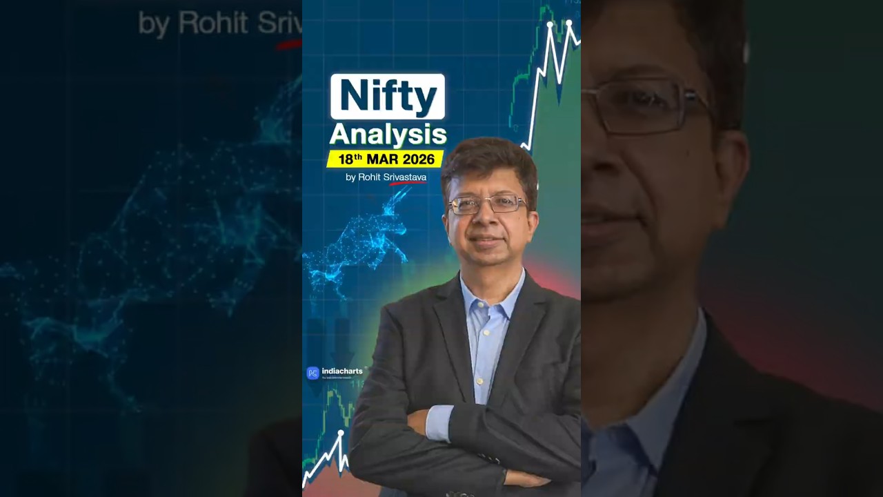 Nifty Analysis And Prediction For Today 18 March 2026 By Rohit Srivastava | Indiacharts