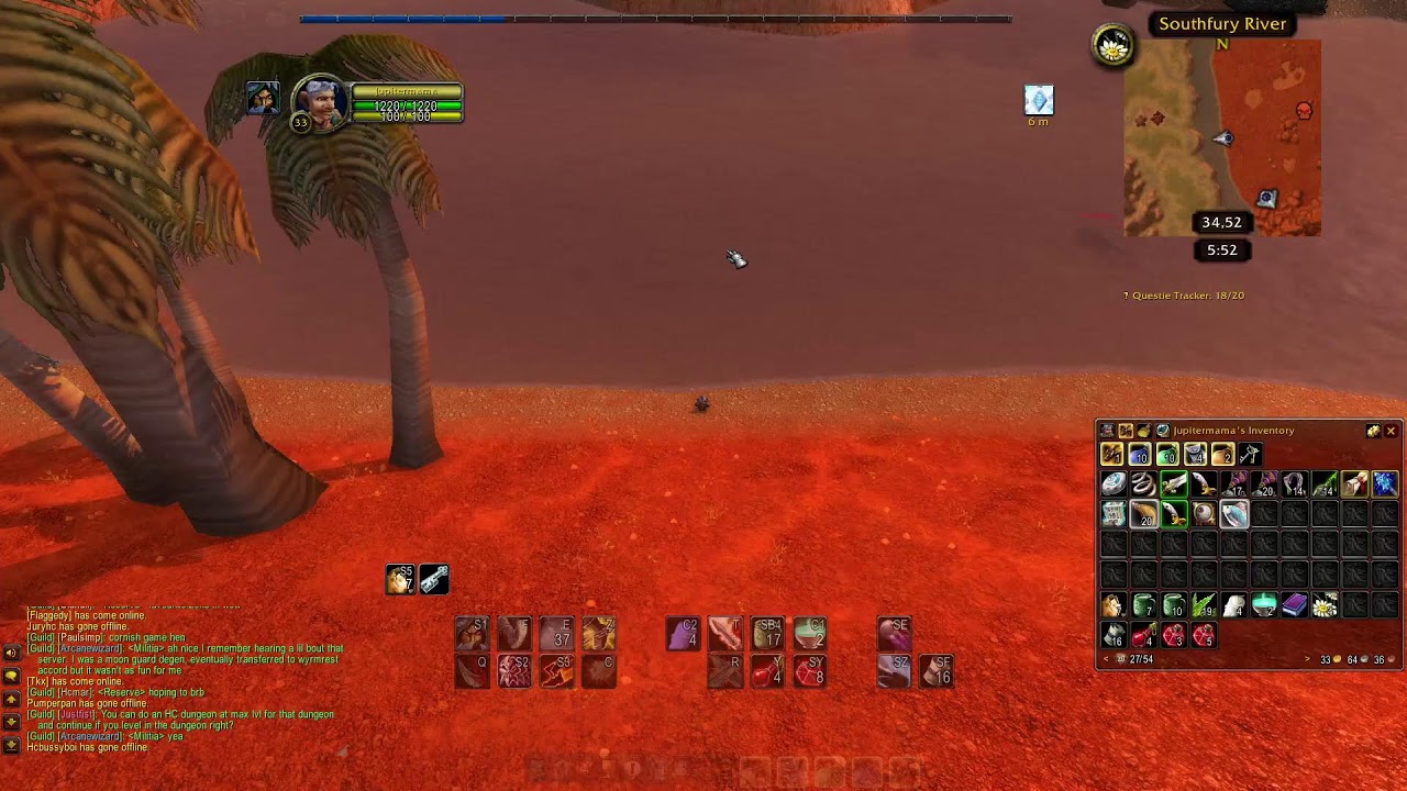 Classic Era Hardcore WoW - Lvl 33 Rogue (Savory Deviate Delight farming)