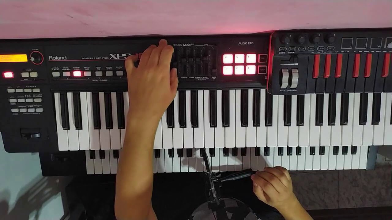 Utilizando os Faders - Roland XPS10