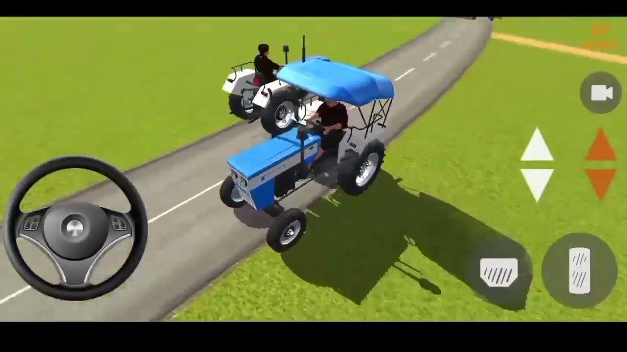 Swaraj Tractor Driving Off Road 😯 | Android Tractor 🚜 | Tractor 3D Gaming