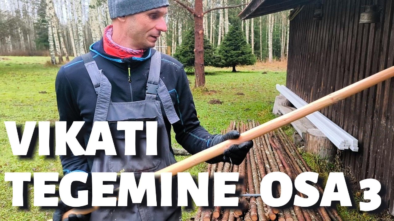 Kuidas teha ise vikatit? Lüte koorimine. Osa 3.