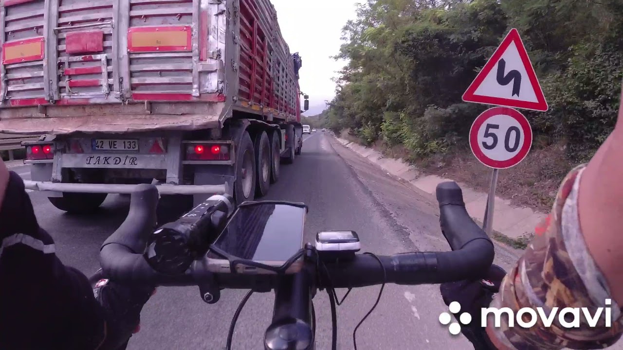 ESKİŞEHİR - BURSA 6,5 SAAT SÜREN BİSİKLET TURUMUN YOL ÖZETİ.CARRARO RACE 062 YOL BİSİKLETİ..