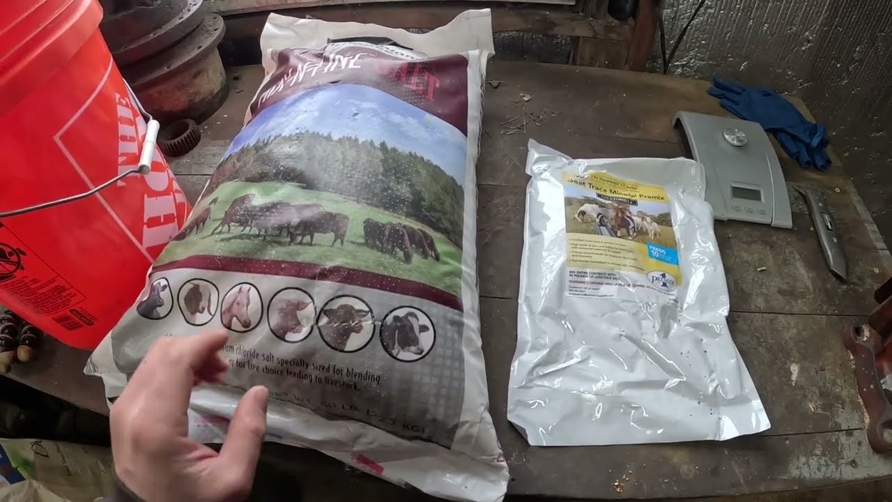 Trying New Goat Minerals | How we Feed
