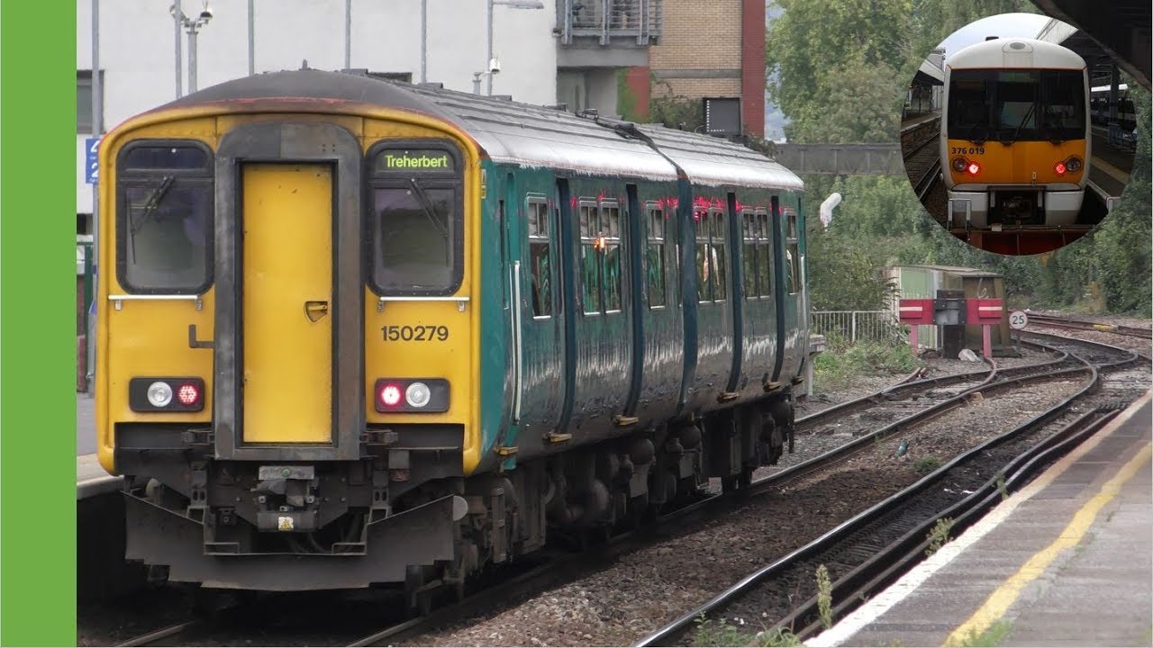 Trains at Cardiff Queen Street
