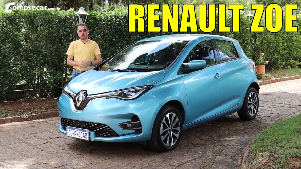 Renault Zoe - Compacto 100% elétrico entre os mais baratos do Brasil