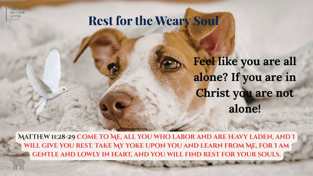 Rest for the Weary Soul #hopethroughtheword #livechat #livestream #christianmusic