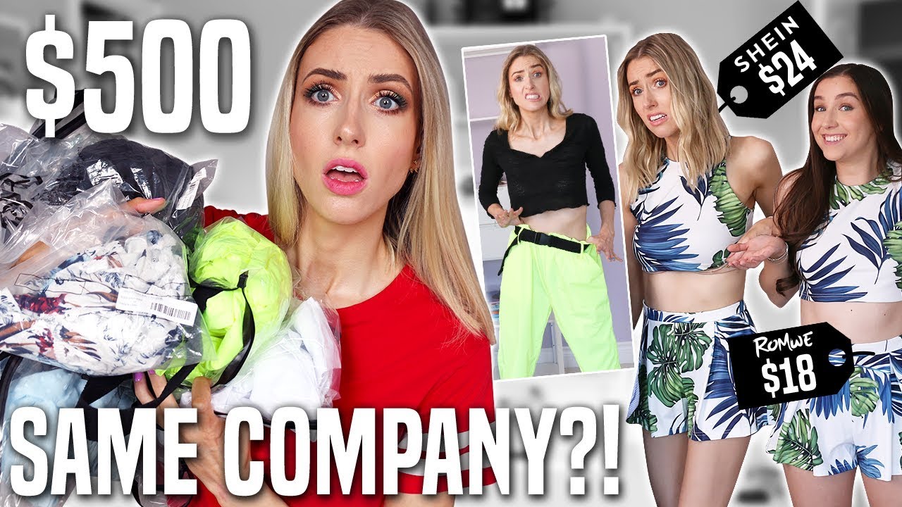 I SPENT $500 ON SHEIN & ROMWE: Try On Haul... What's ACTUALLY GOOD??